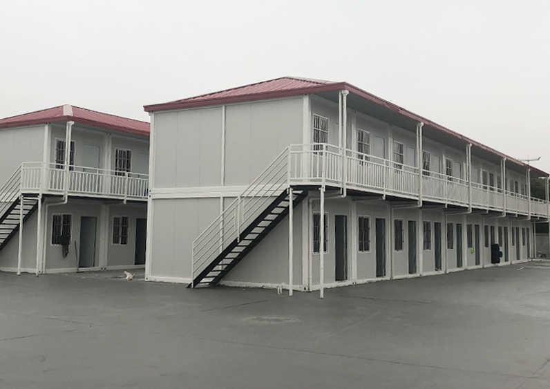 Detachable Container Dormitory With Slope Roof