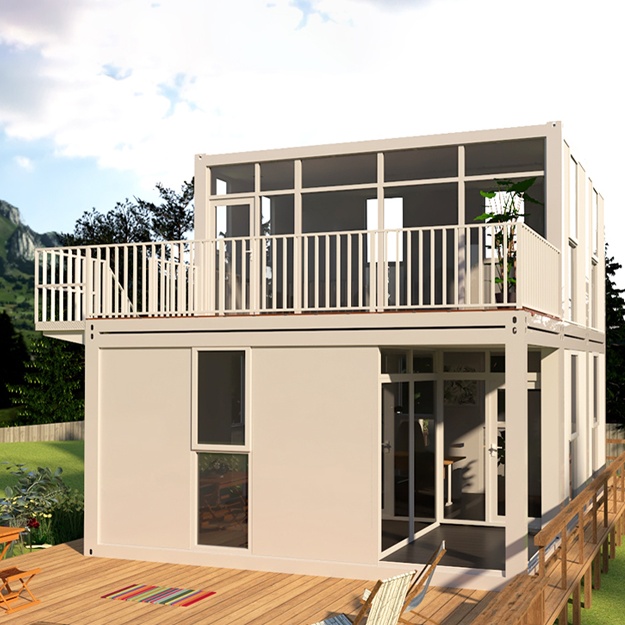 Modern Customized House With Decking