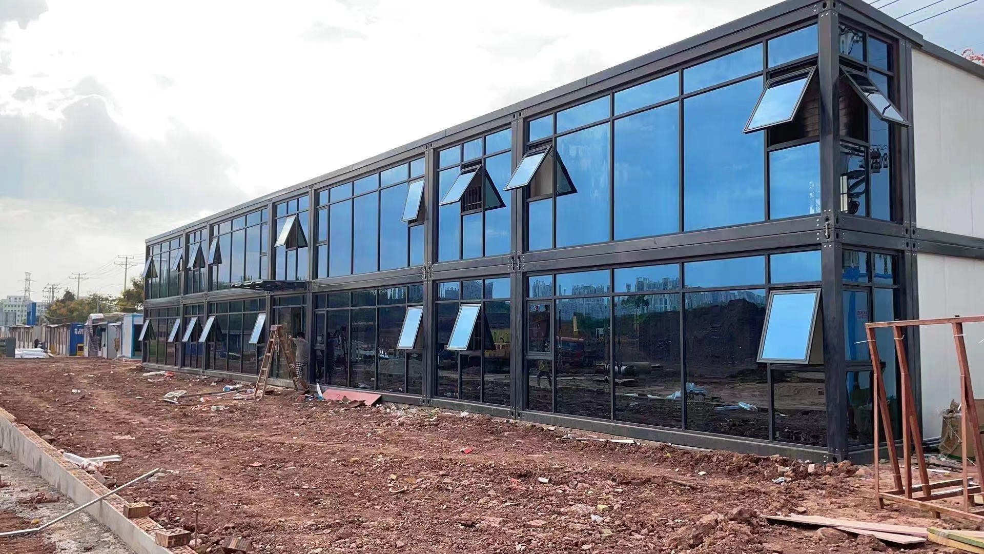 Two-Story Detachable Container Modern Office